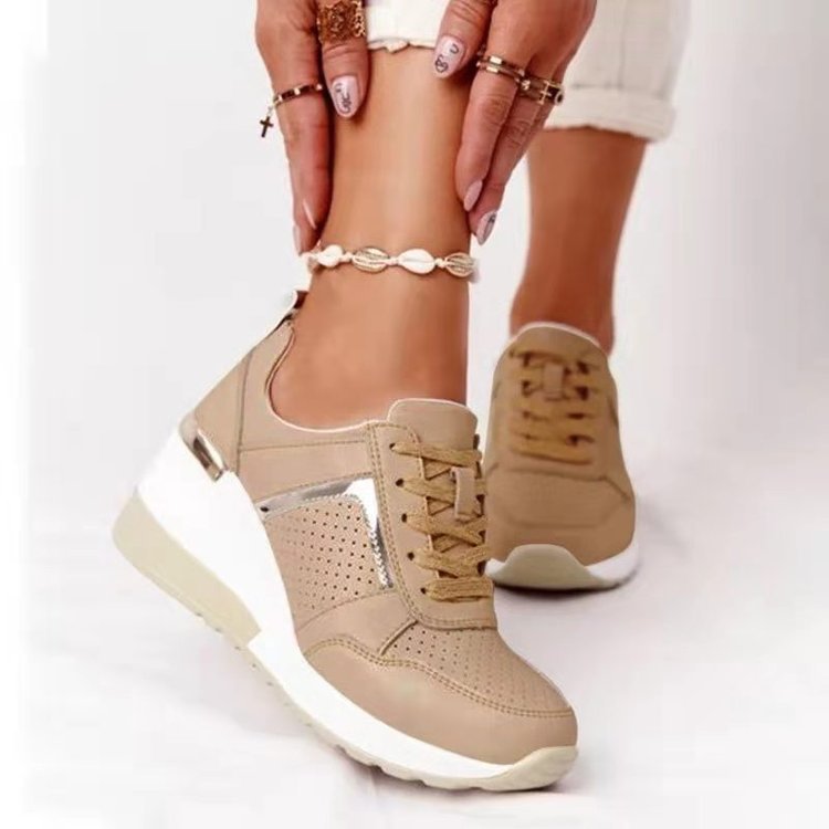 Trendy Plateau Sneaker - Comfort ontmoet klasse
