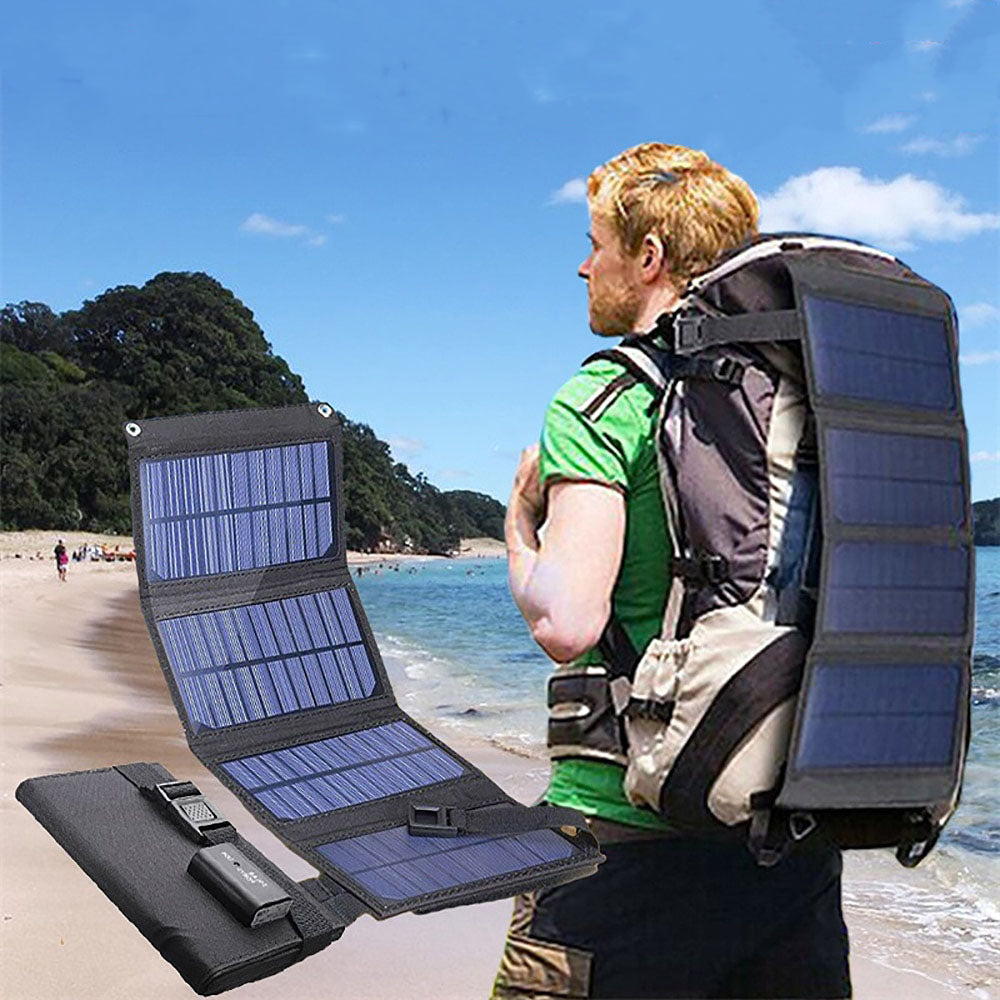 SolarCharger - Opvouwbare zonnepaneel oplader