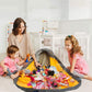 Play&Pack - Speelgoed kleed en opbergdoos in een!