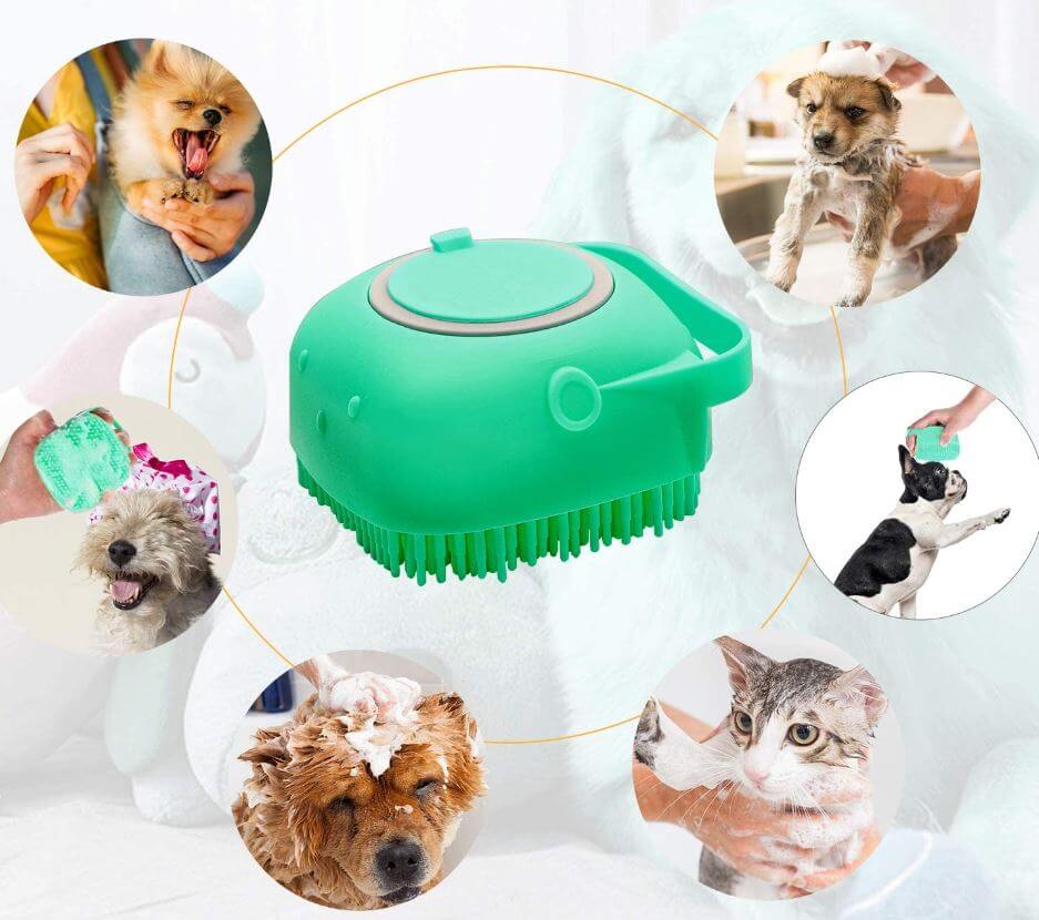 Pet Shower Brush - Snel en makkelijk jouw viervoeter in bad