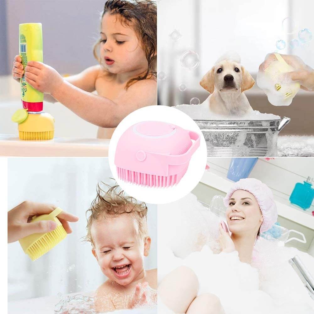 Pet Shower Brush - Snel en makkelijk jouw viervoeter in bad