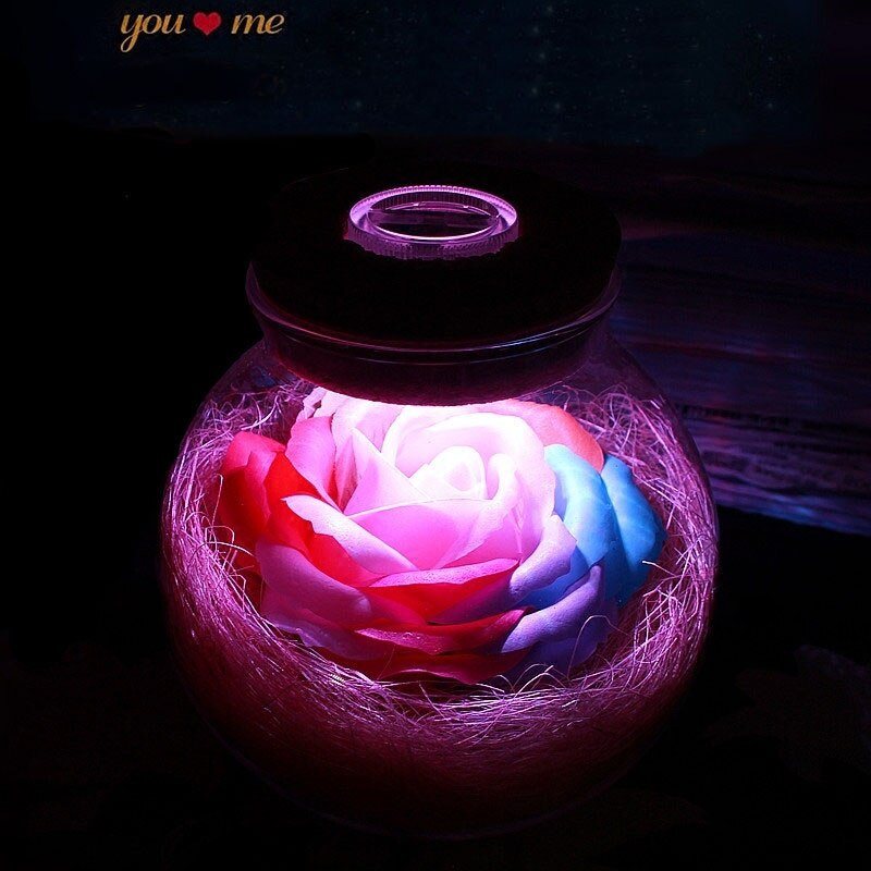 Love in a jar  - Levenslange liefdesroos