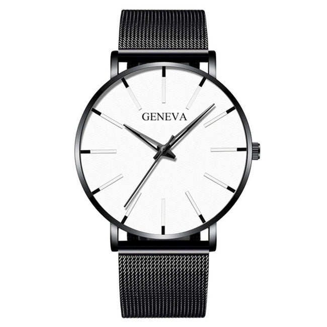 Geneva - Minimalistisch herenhorloge