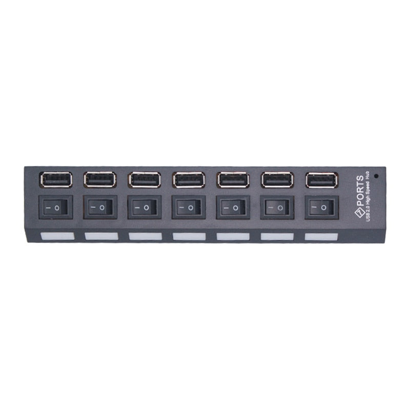 HighSpeed - USB Poorten HUB (7poorten)