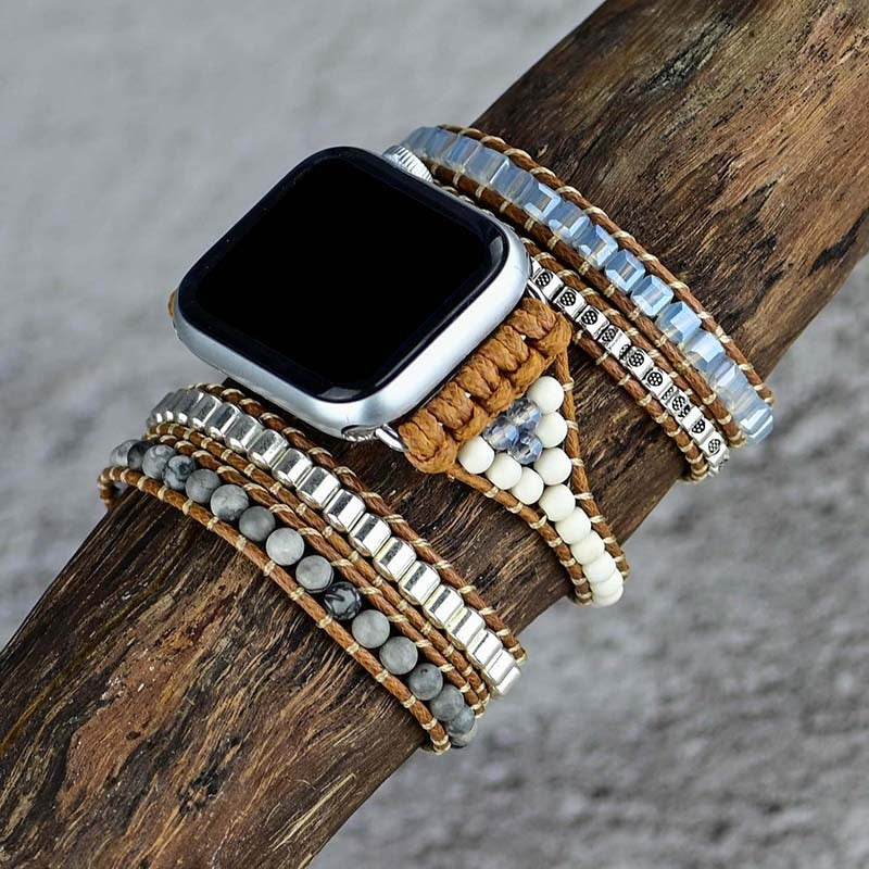 BohoStyle - Handgemaakte Apple horlogebanden