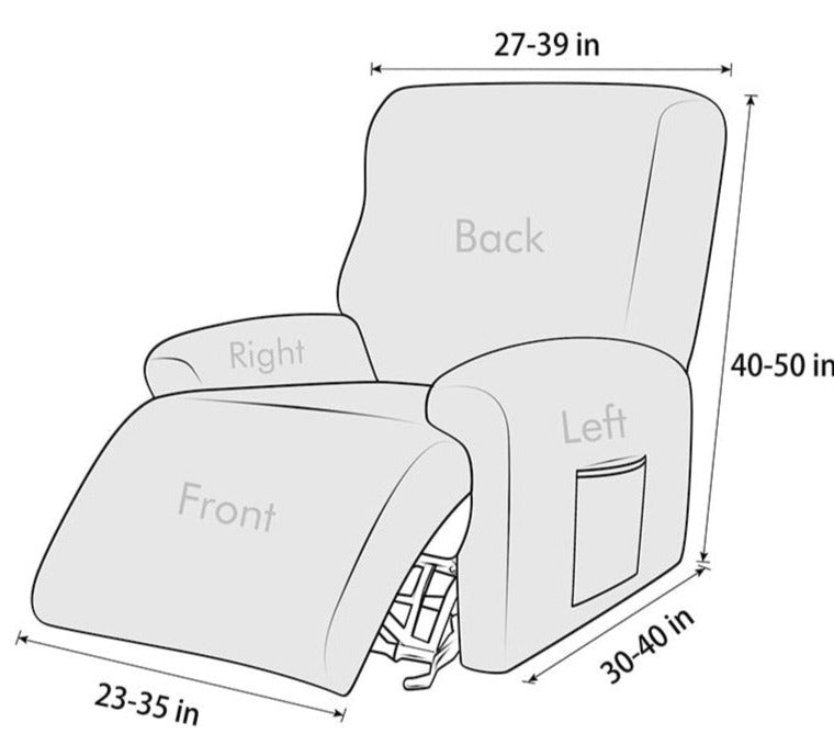 FauteuilCover - Universele vlekbestendige fauteuilhoes
