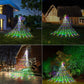 Outdoor kerstboom LED Lichtshow