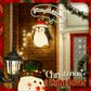 Kerst- portiek lamp decoratie