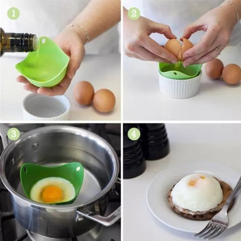 Eggboiler - Set van 4 makkelijke ei-stencils