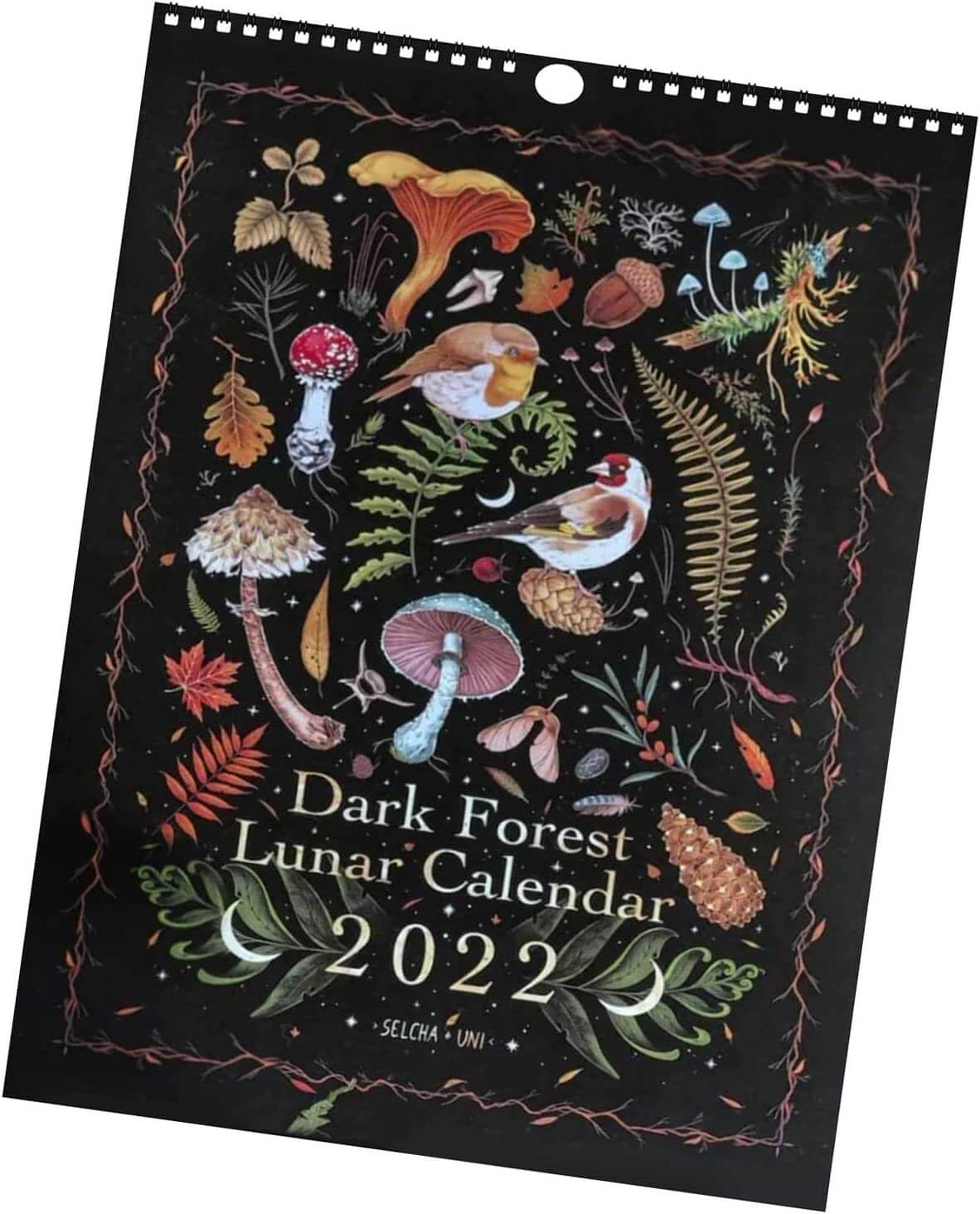 2022 Donkere Woud Maankalender