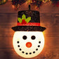 Kerst- portiek lamp decoratie