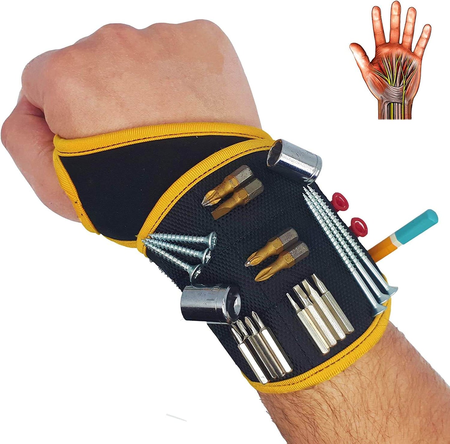 BoltGlove - Magnetische Polsband Handschoen